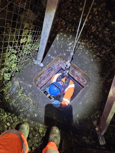 Railway possessions for NI Water investigations