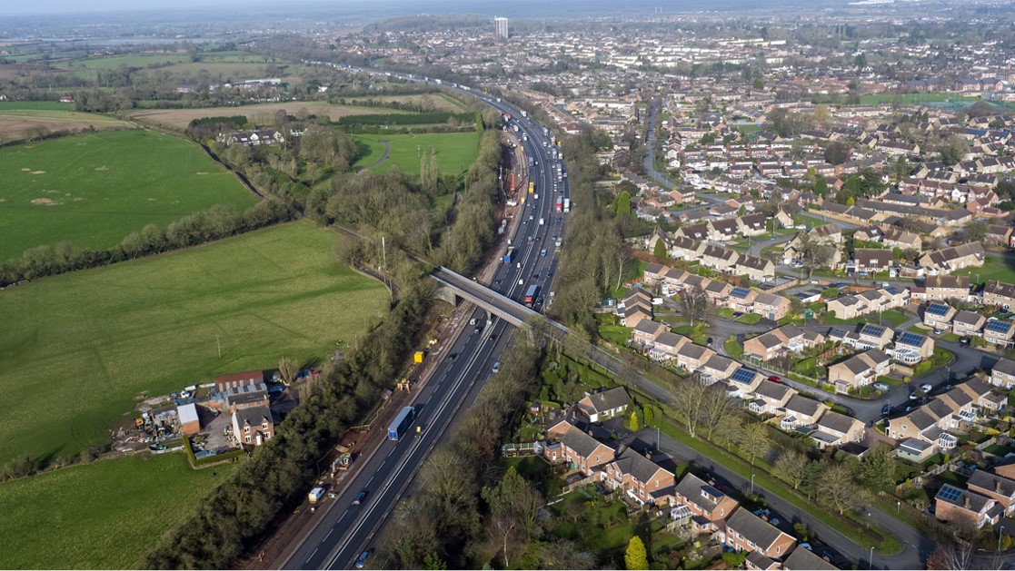 Staffordshire: M6 J13-15 Smart Motorway
