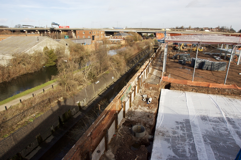 Birmingham: Argyll Street King Post Wall