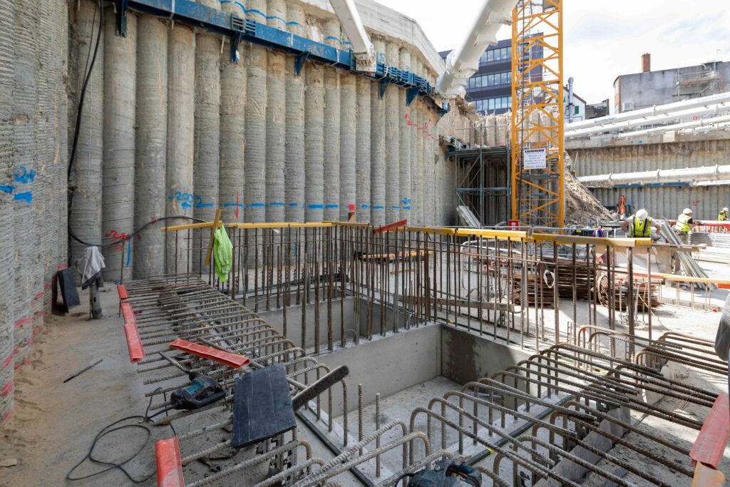 Project building site