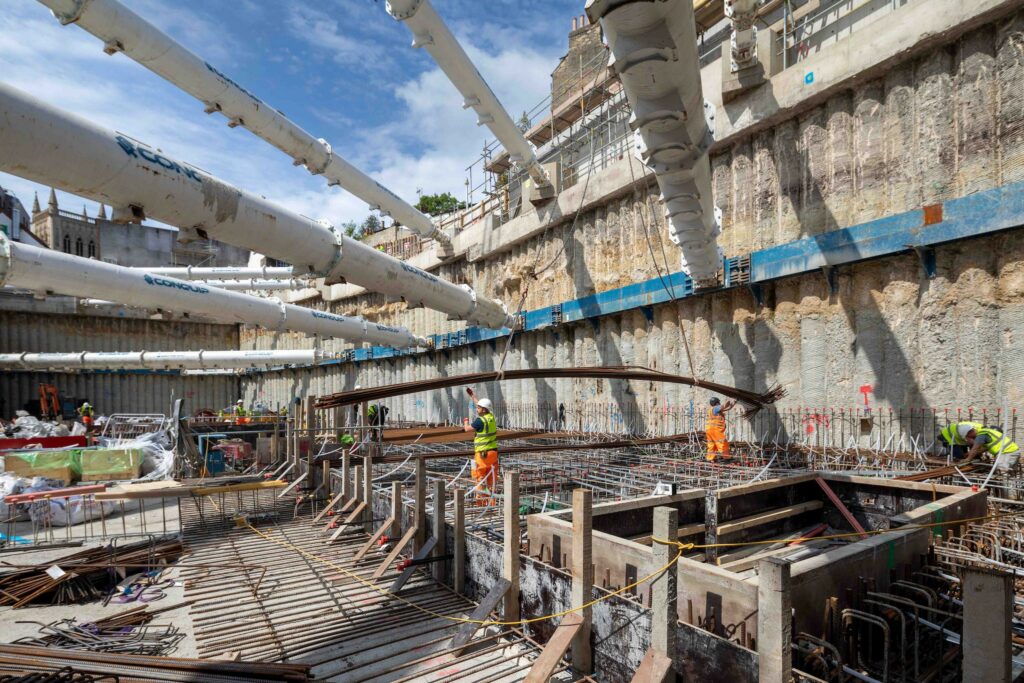 Project building site