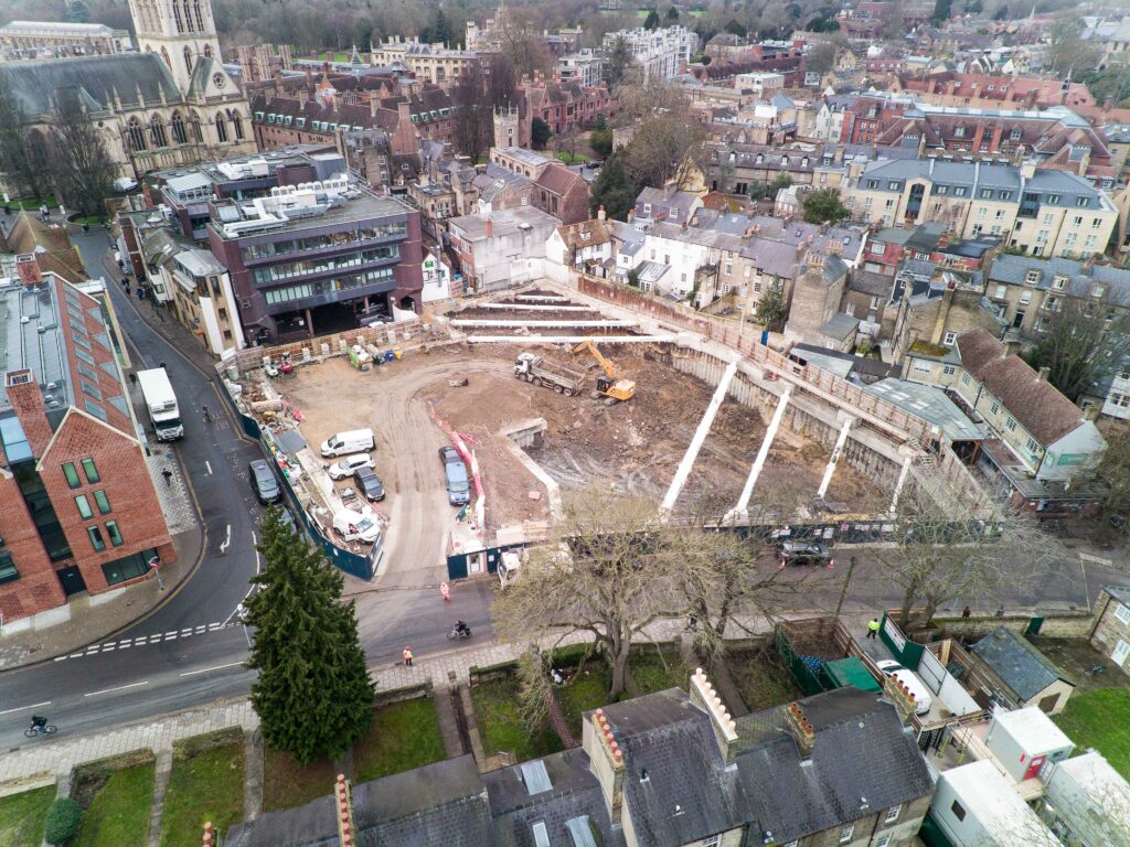 Project building site