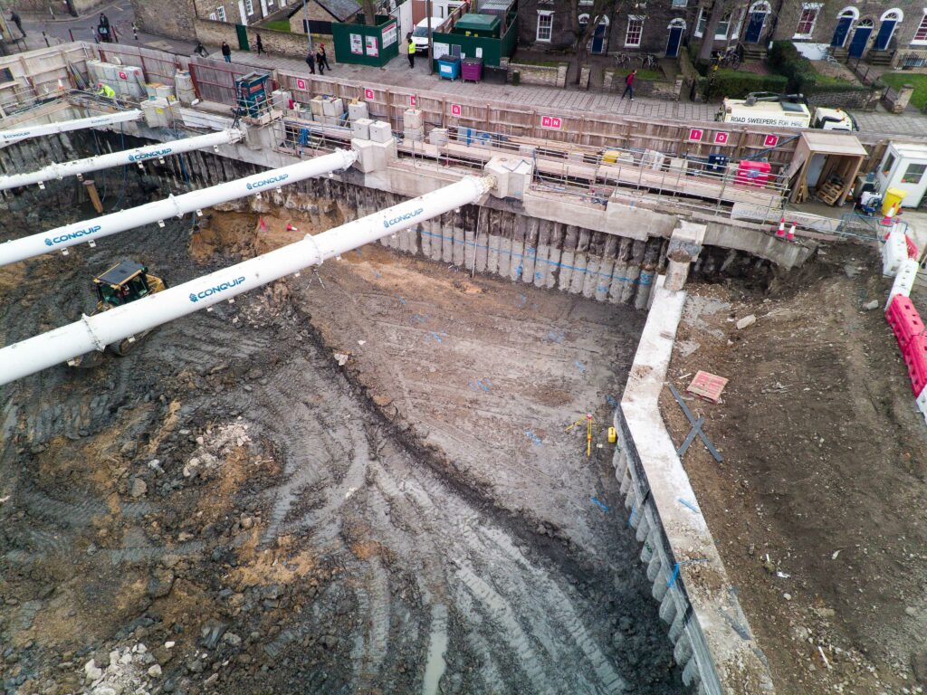 Project building site