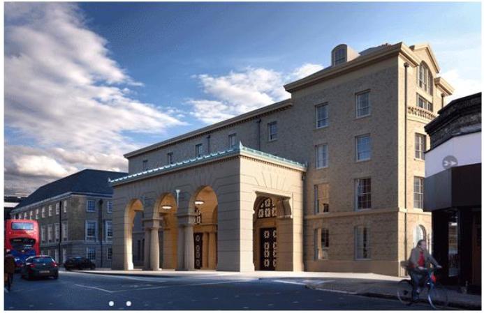 Cambridge: University Arms King Post Wall