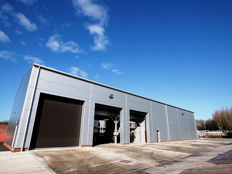 Northern Ireland: Dunmurry WWTW Dewatering Industrial Unit