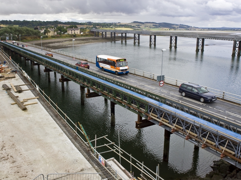 Angus: Montrose Bridge with Pedestrian Walkway