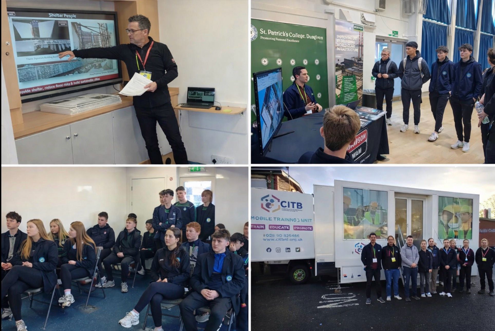 Construction Careers Talk at St Patrick’s College Dungiven